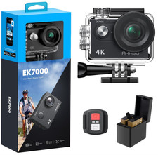 AKASO EK7000 4K Action Camera 20MP WiFi EIS 131FT Waterproof Underwater Black