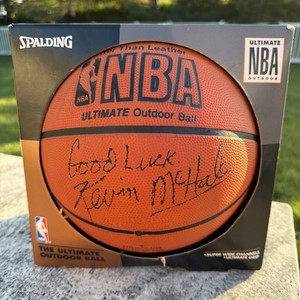 Kevin McHale Autographed Spalding(Indoor/Outdoor) Basketball Boston Celtics