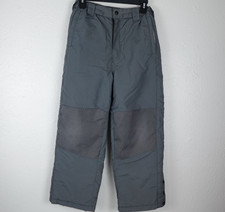 athletech Lands Ski Snowboard Snow Pants Black Unisex Kids Youth Size L 10-12