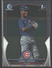 2023 Bowman Chrome #BCP-205 Angel Cepeda Prospects