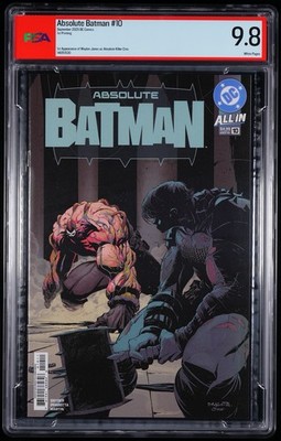 2025 DC Absolute Batman #10 App Killer Croc Dragotta 1st Print PSA