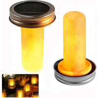 Solarleuchten Ersatzteile 7Cm Warmweiß Licht Flaschenlicht Garten Deko Led