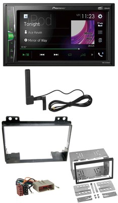 Pioneer MP3 DAB AUX 2DIN Bluetooth Car Stereo for Ford Fiesta 03-05 Fusion 02-05