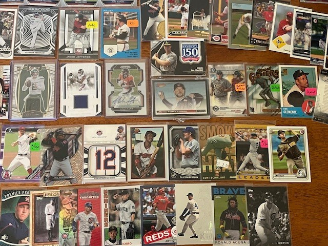 HUGE Sports Lot 83 Cards Auto Jsy #D RC Chrome Stars Tom Brady Aunca + view 3