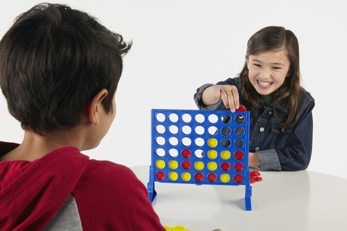 Forza 4 Gioco da Tavolo per 2 Giocatori Giocattolo per Famiglie Adatto a Bambini - Foto 17 di 24