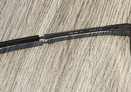 Nike Flexon Square Eyeglass Frame Only Nike 4294 071 Gunmetal Gray 54□18 145 - Picture 10 of 11