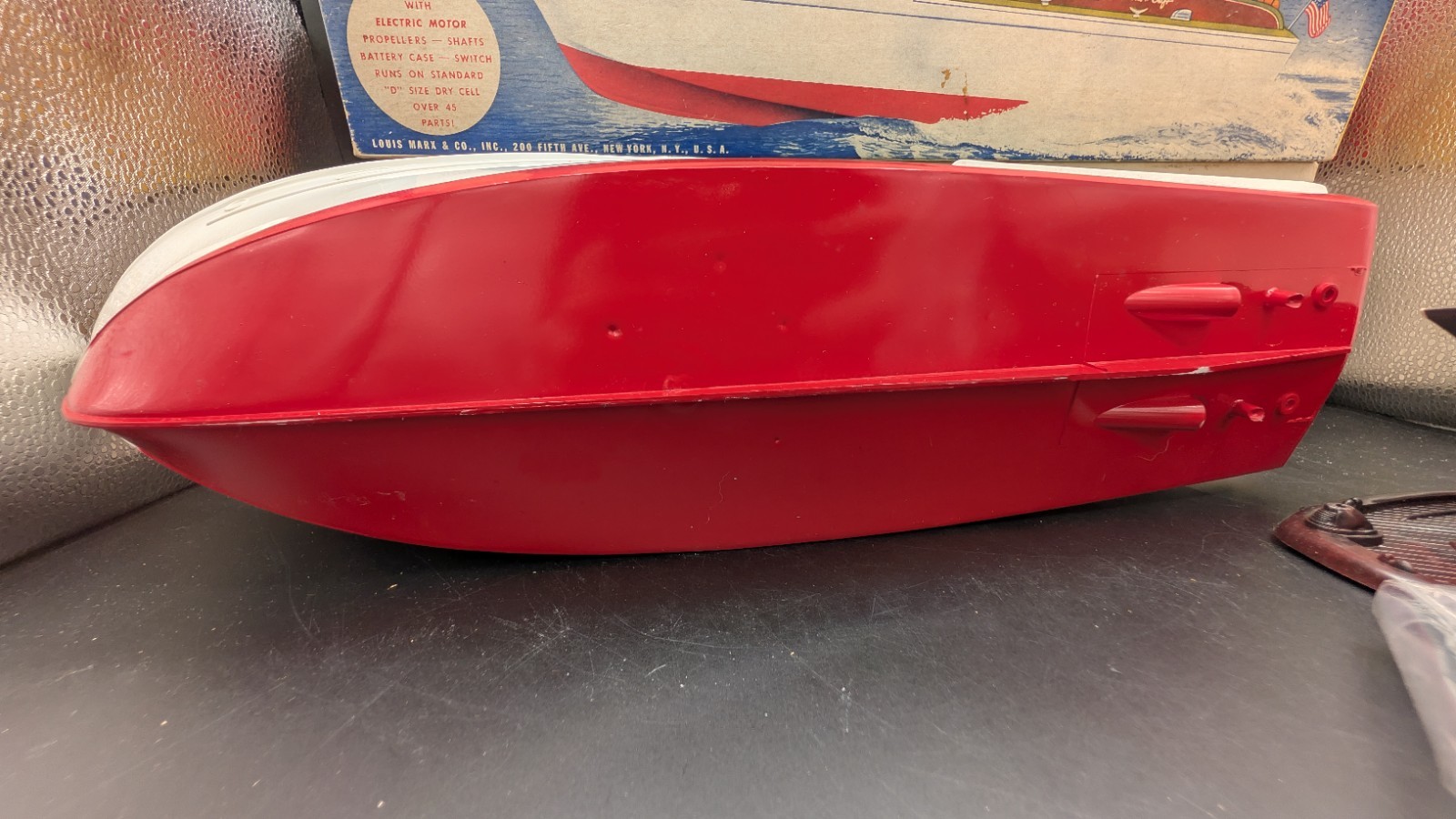 RARE Marx Chris Craft LUXURY EXPRESS CRUISER MODEL KIT In Box!