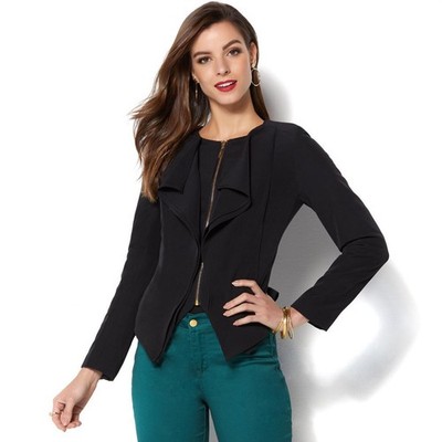 IMAN Global Chic Luxurious Cascading Blazer 619664-J
