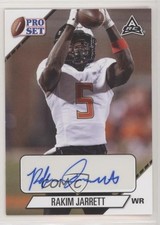 2021 Leaf Pro Set College Auto Rakim Jarrett #PS-RJ1 Auto 0ot