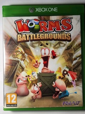 Worms Battlegrounds (Xbox One), W/Manual