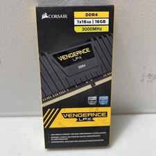 Corsair Vengeance LPX 16GB 1x16GB RAM Black 3000MHz C16 DDR4 NEW SEALED