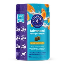 Evolutions by NaturVet, Advanced Allergy Soft Chews for Dogs, 180 ct.