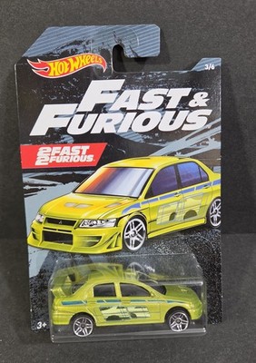 2026 Hot Wheels Fast & Furious 2019 - Mitsubishi Lancer Evolution
