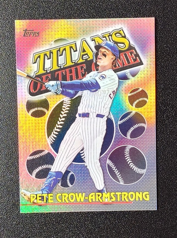 2026 Topps Series 1 - Titans of the Game Pete Crow-Armstrong #TOG-13
