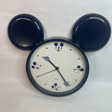 Retro Miniso X Disney Mickey Mouse Wall Clock Retro Disneyana NIB