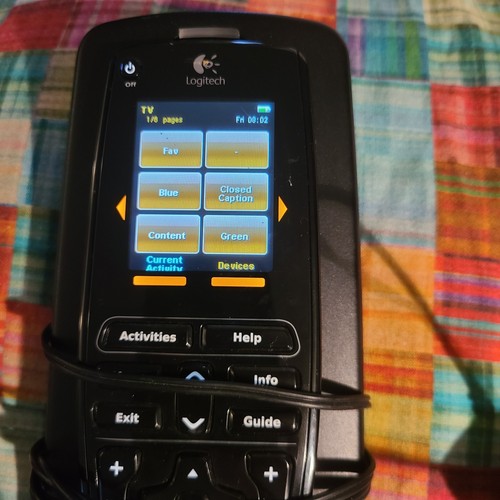 Logitech Harmony One Control Remoto Universal con Cargador Base Funcionando Convertidor - Imagen 2 de 11