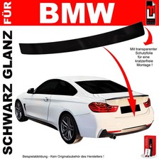 Lackschutzfolie Ladekantenschutz für BMW 4er Coupe F32 2013-2020 Schwarz Glanz