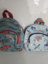 Cath Kids London Back Pack Kids Bags Blue Plane Print Mini