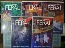 Feral #1-5 Image Comics 2024 Tony Fleecs NM
