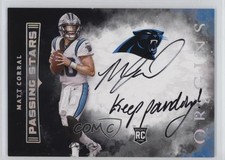 2022 Panini Origins Passing Stars Signatures Black 1/1 Matt Corral Auto 0w27