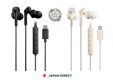 Audio-Technica ATH-CKS330NC USB-C Wired Earbuds Noise Cancelling Black White DAC