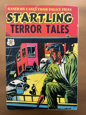 Startling Terror Tales #11 (1954)   LB COLE Cover -Golden Age -Star Comic - 5.0