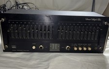 ADC Sound Shaper Two Stereo Frequency Equalizer  UNTESTED Powers On