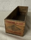 Vintage Diamond Brand / National Creamery Co. Wooden Crate / Box — photo 3
