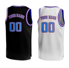 Toddler Youth Men Space Lola Bugs Taz Bunny Basketball Jersey Sewn Custom Name