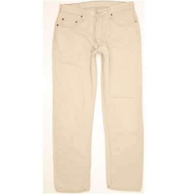 Levi's 517 Beige Straight Regular Herren Jeans W34 L32 (108382)