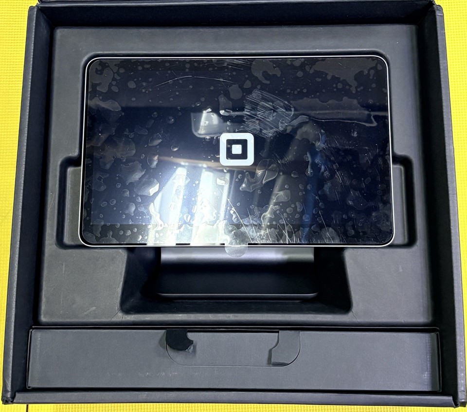 Square Register POS System SPS1-01 Credit Card Terminal, Customer ...