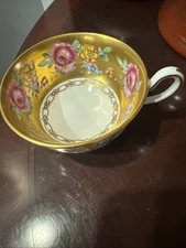 ROYAL CHELSEA - GOLDEN FLORAL - TEA CUP ONLY– PATTERN 199A