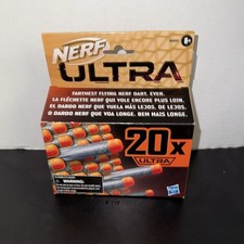 NERF Ultra 20x-Dart Refill Pack E6600 Farthest Flying Darts Ever T4