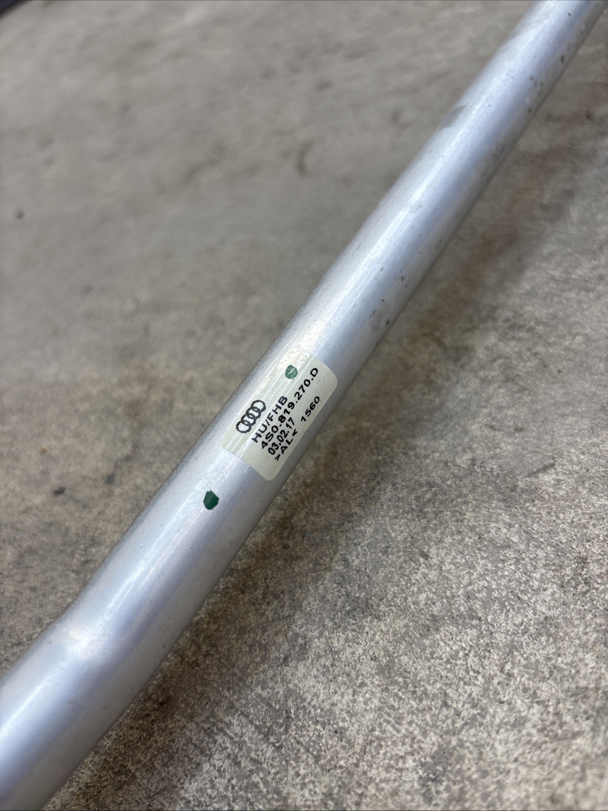 Audi R8 2017 Coolant pipe P/N 4S0819270