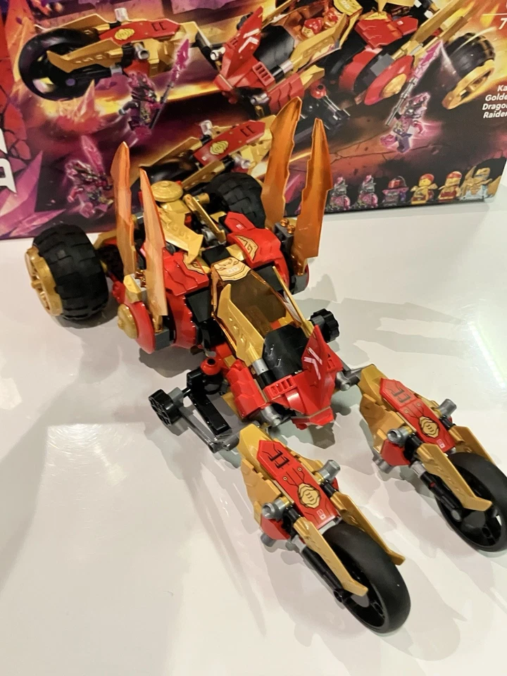 LEGO Ninjago 71773 Kai's Golden Dragon Raider, photo 1 of 5