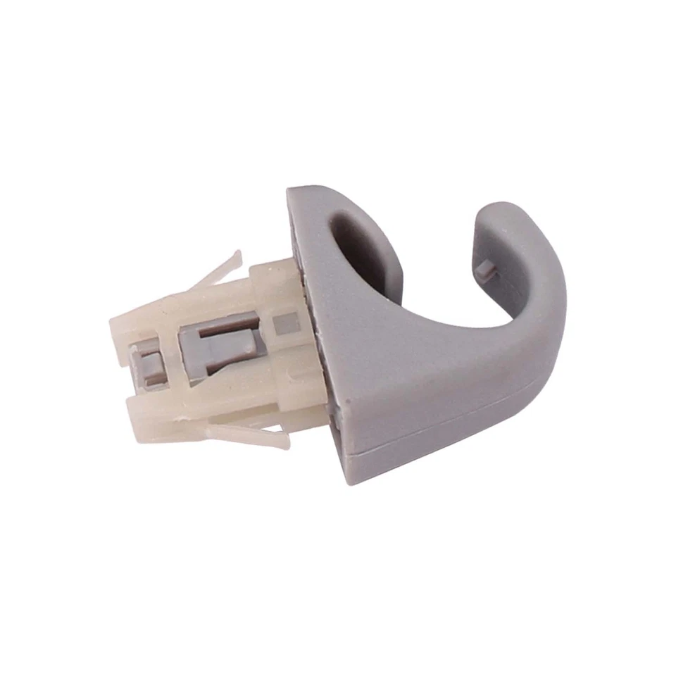 Retenedor de clip de gancho para para parasol de coche gris 2 piezas para Toyota Rav4 Corolla 74348-33040 Foto 4 de 4