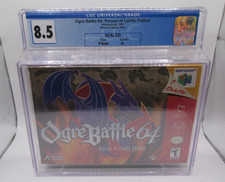 Ogre Battle 64 Person Lordly Caliber Nintendo 64 N64 Sealed New CGC 8.5 A+