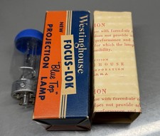 Vintage Westinghouse Projection Lamp Bulb DFH Focus Lok
