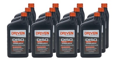 DRIVEN RACING OIL DI50 15w50 Synthetic Oil Case 12 x 1 Quart- 18506-12