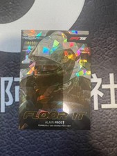 2025 Topps Chrome Formula 1 F1 Sapphire Floor It Alain Prost Gold Refractor /50