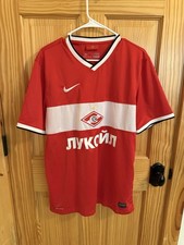 Authentic Nike Spartak Moscow 2011-2012 Home Soccer/Football Jersey Size: Large