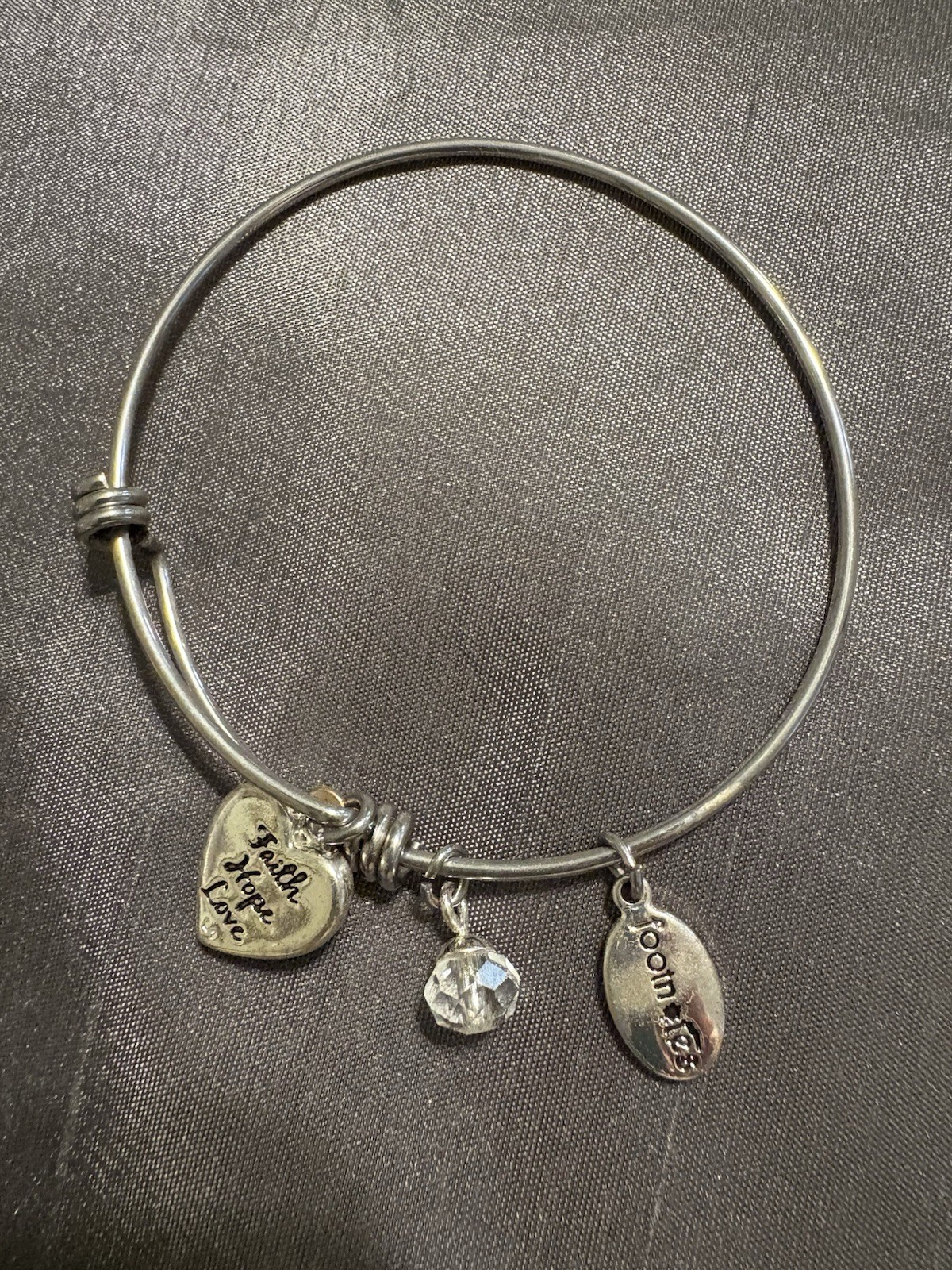 Footnotes Adjustable Charm Bracelet - image 3