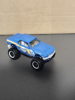 Matchbox '68 Ford Mustang Monster Truck 1:64 - Leichte Gebrauchsspuren