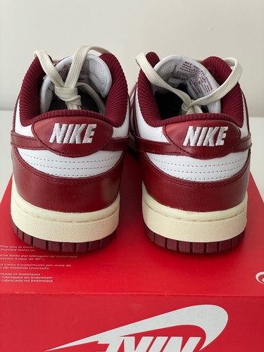 Size 9 - Nike Dunk Low Premium Vintage Red W FJ4555-100 No Lid - Picture 3 of 7