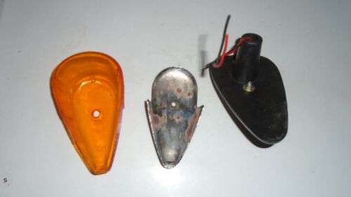 Vintage VW Volkswagon Bug 1967 Front Turn Signal Housing and Lens - Picture 2 of 2