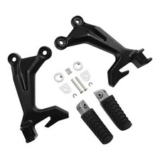Fußrasten Blindplatte Für Kawasaki Ninja 650/Z650 2017-2023 – Aluminium, Schwarz/blau