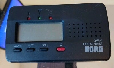 KORG GA-1 Digital Guitar / Bass Tuner Dependable Quality Musical Tuning Device