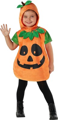 Kinder Kleinkinder Kürbis Halloween Kostüm Baby Kürbiskostüm Karneval 1-6 Jahre