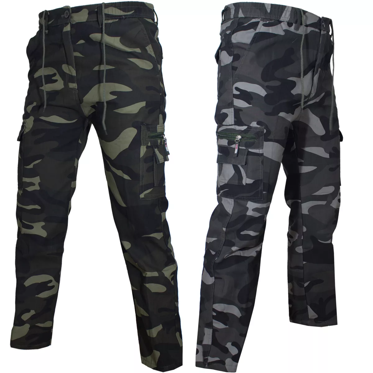 Pantaloni da lavoro mimetici cheap
