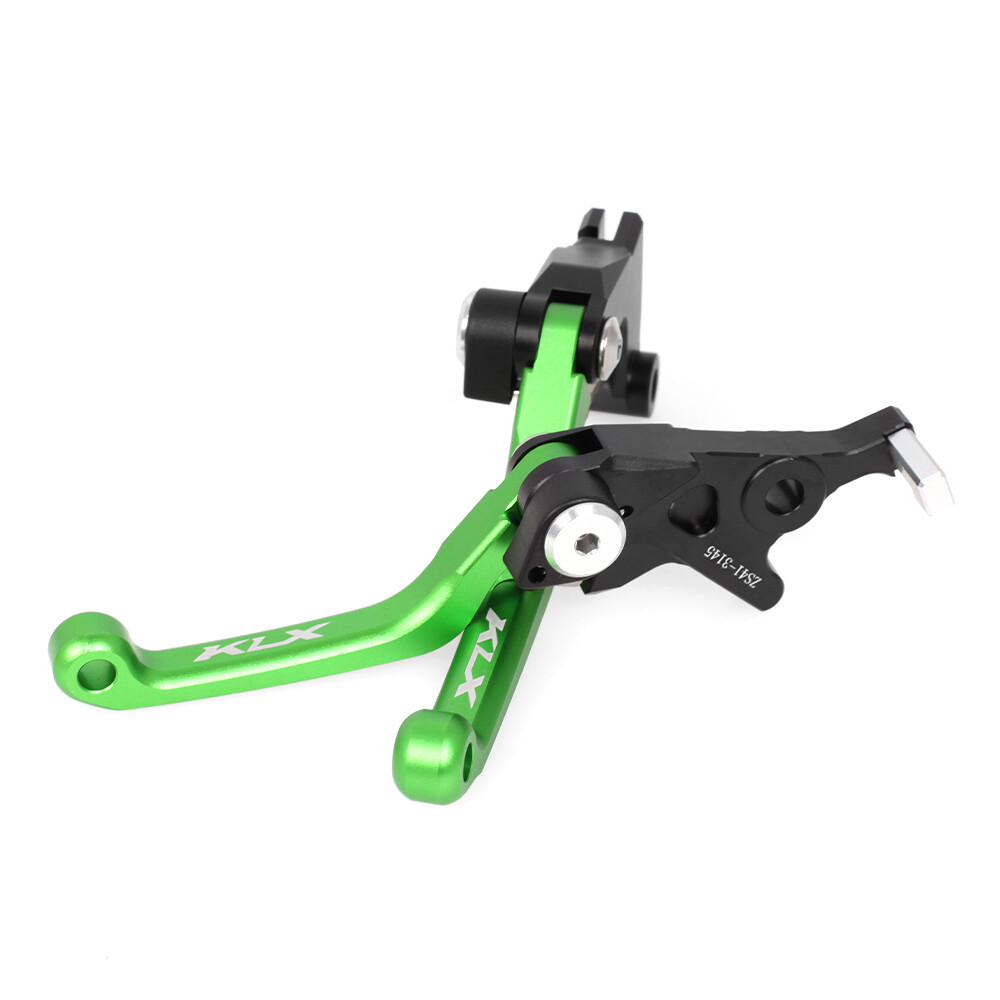 KLX Logo Pivot Brake Clutch Lever For KAWASAKI KLX140 KLX 140L KLX 140G